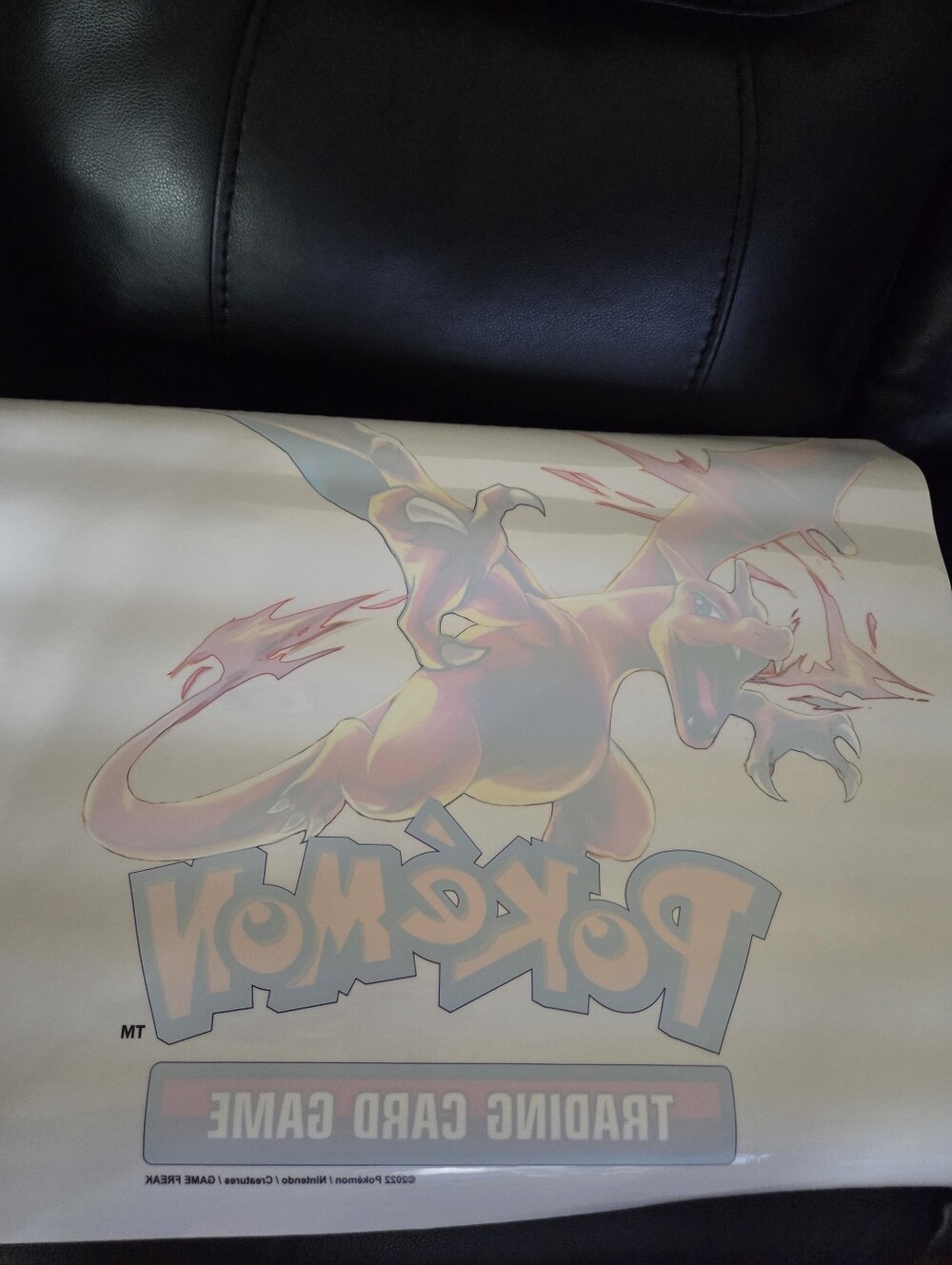 Pokémon Brilliant Stars Store Promotional Charizard Decal Sign